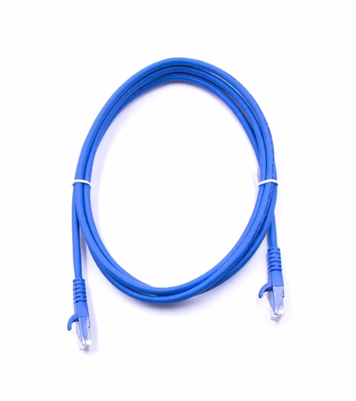 Patch Cord DIXON Cat de  metro URTFU MB Color Azul con Chaqueta LSZH