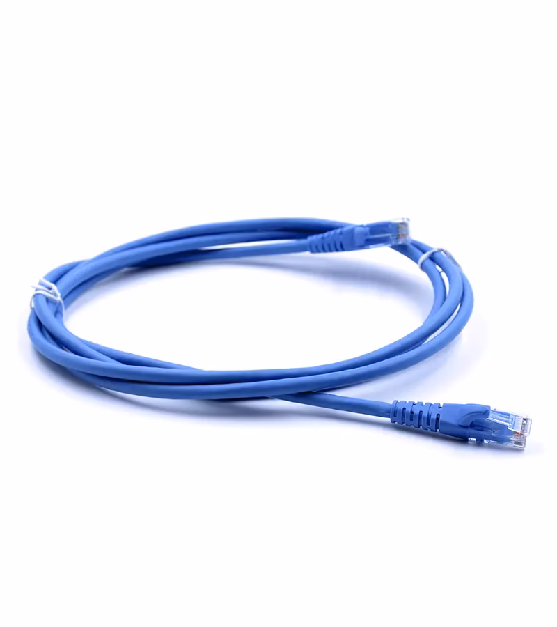 Patch Cord Dixon de  metros URTFU MB Azul LSZH Cable Patch Cord Cat  Metros DIXON color Azul Chaqueta LSZH