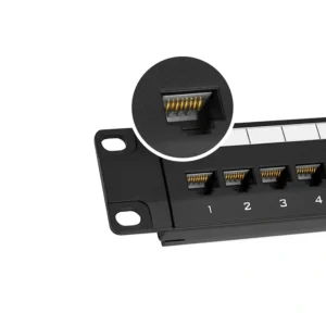 Patch Panel de 24 Puertos Cat5e Dixon P24T-K11-CEC P24T-K11-CEC Patch Panel de 24 Puertos Cat5e DIXON