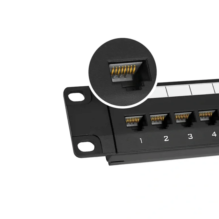 Patch Panel de 24 Puertos Cat5e Dixon P24T-K11-CEC P24T-K11-CEC Patch Panel de 24 Puertos Cat5e DIXON