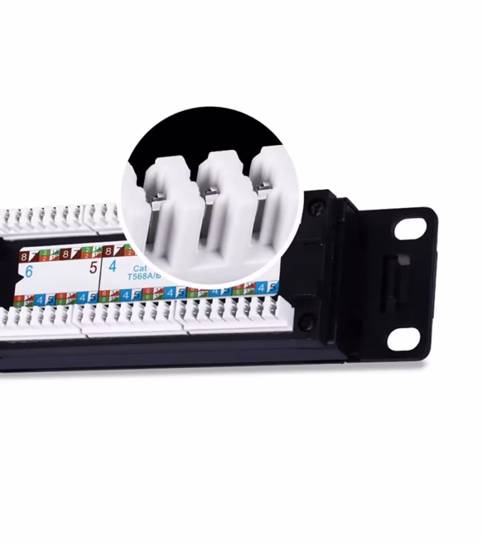 Patch Panel de  Puertos Cat DIXON PT K cc