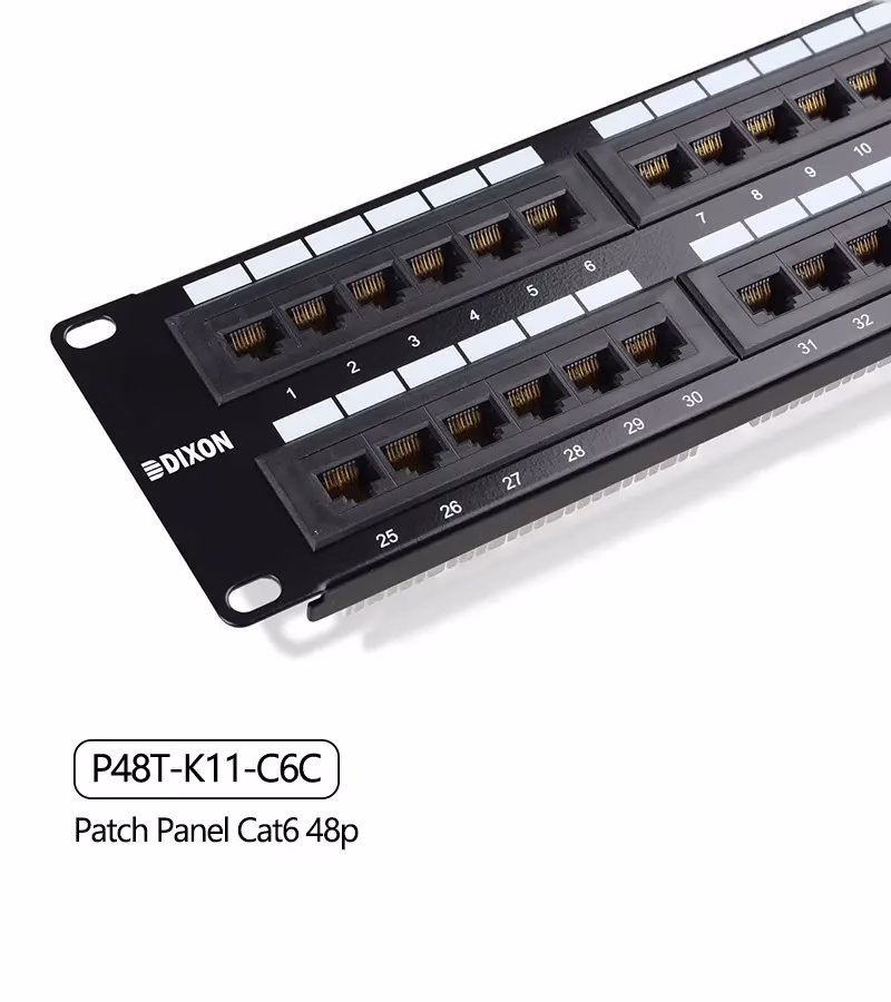 Patch Panel de  Puertos Cat Dixon PT K CC