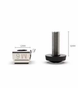 Perno Enjaulado para Gabinete LT-M6, Arandelas Tipo M6 para Cabinet LT USA LT-M6