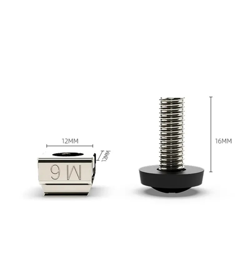 Perno Enjaulado para Gabinete LT-M6, Arandelas Tipo M6 para Cabinet LT USA LT-M6