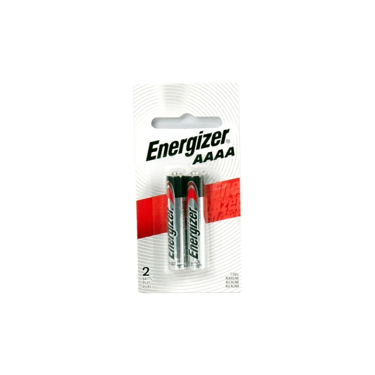 Pilas AAAA Energizer E96BP-2 Pack de 2 Pilas de Alcalina Pilas 4A  Alcalina Energizer E96BP-2