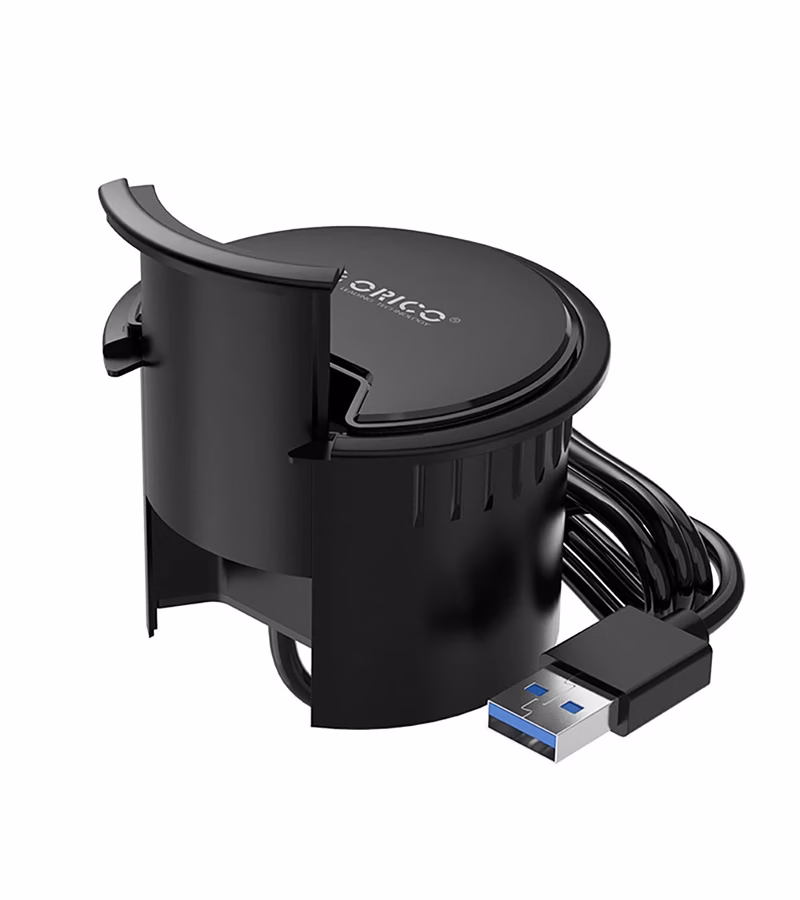 Placa de Escritorio USB Audio y HUB USB  | Orico Desk UC