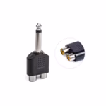 Adaptador RCA Macho a  RCA Hembra HFM ZZ A MDA