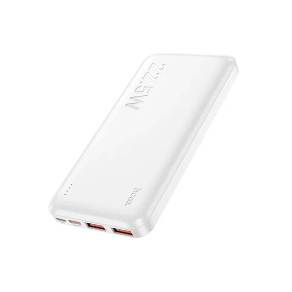 Power Bank de 10000mAh QC3 Carga Rápida - HOCO J101 Cargador Portátil de 10,000mAh con soporte de Carga Rápida HOCO J101