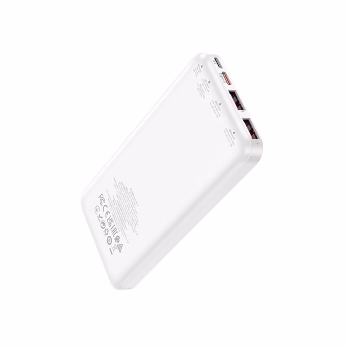 Power Bank de mAh QC Carga Rápida   HOCO J Cargador Portátil de mAh con soporte de Carga Rápida HOCO J