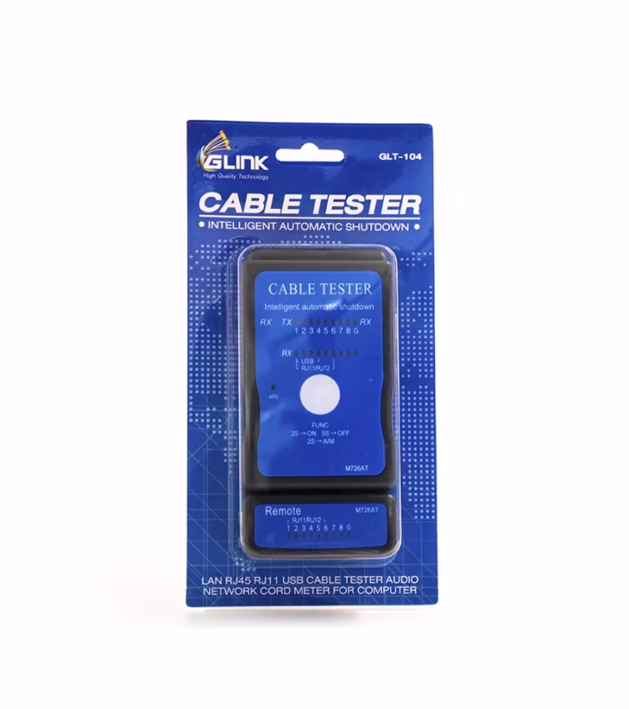 Probador Cable de Red RJ Glink GLT  Lantester para Rj o Cable de RED
