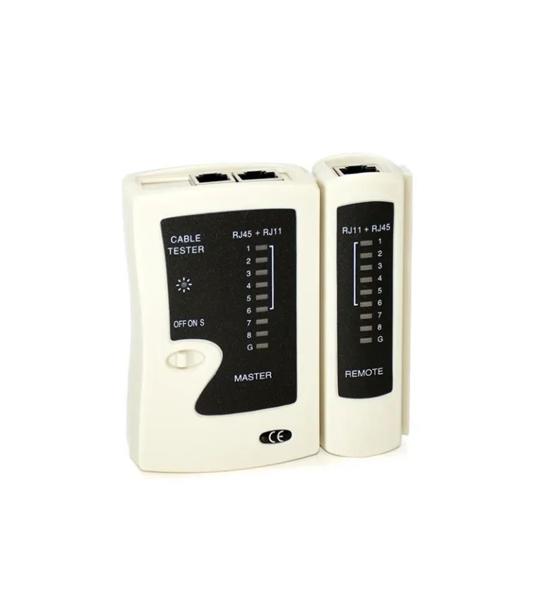 Lantester para UTP RJ45 Cat5e Cat6 Cat6A y Telefónico - Hony HT-468CT, Testeador de Red