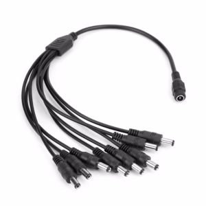Pulpo DC × Salidas  Splitter de Poder American NET GP  DC  Alimenta  Cámaras con  Sola Fuente