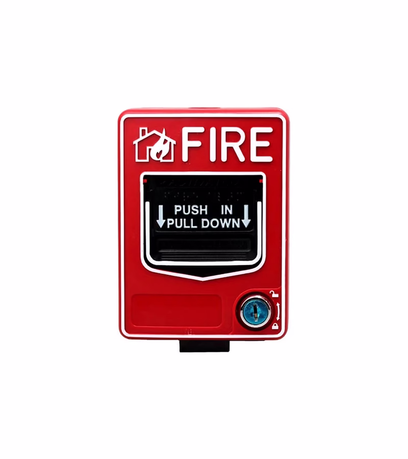 Pulsador Manual de Doble Acción Numens   PULL DOWN   Pulsador de Doble Acción para sistema de Emergencia  Numens  