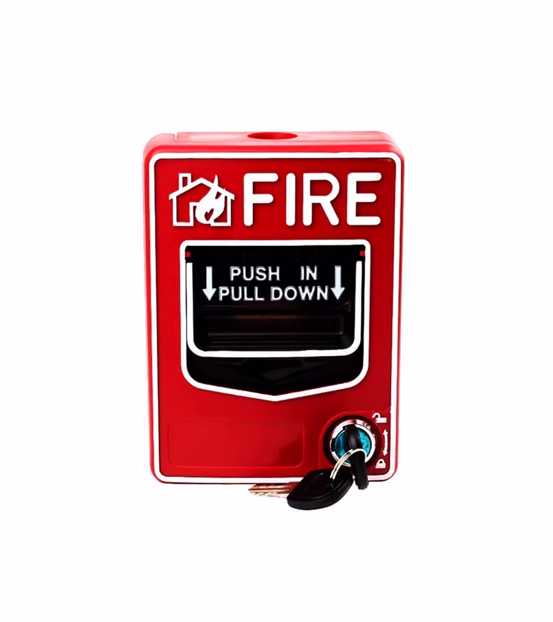 Pulsador Manual de Doble Acción Numens   PULL DOWN   Pulsador de Doble Acción para sistema de Emergencia  Numens  