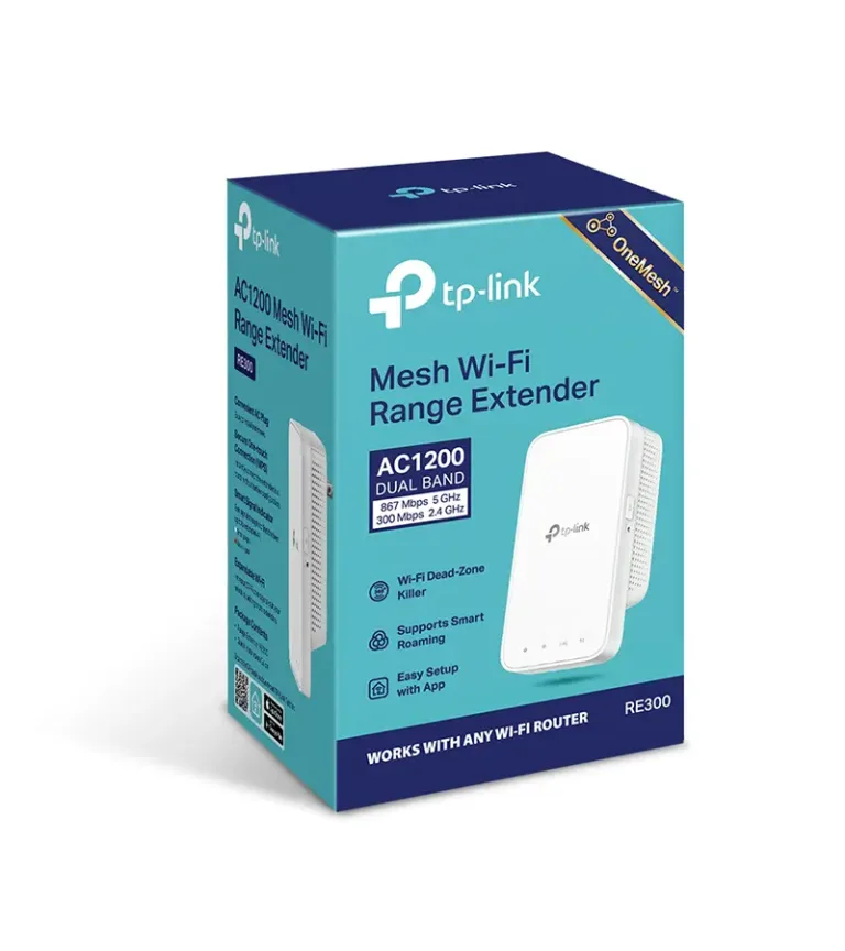 RE300 Repetidor OneMesh AC1200 TP-Link - Rage Extender Doble Banda