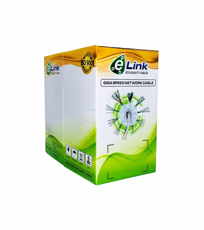 Cable UTP Cae CCA   Rollo de  Metros ELink GP BeigsEL