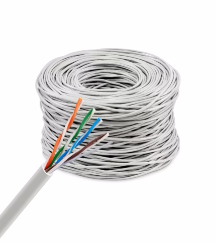 Cable UTP Ca5e CCA - Rollo de 305 Metros ELink GP-112(Beigs)EL