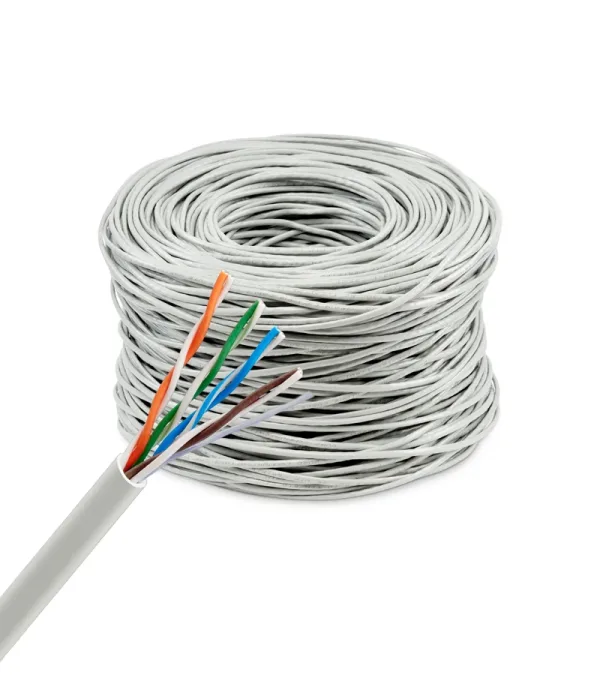 Cable UTP Ca5e CCA - Rollo de 305 Metros ELink GP-112(Beigs)EL