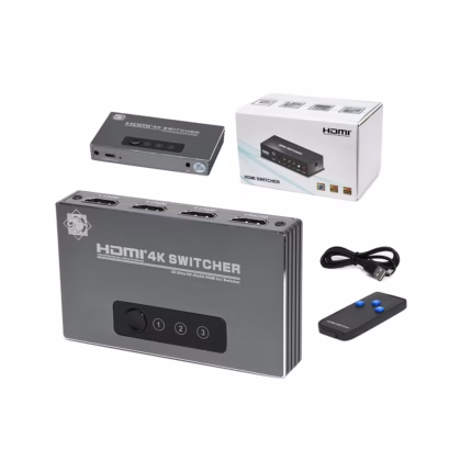 Selector HDMI x  K Delcom DSWI Switch de Video y Audio HDMI hasta K v