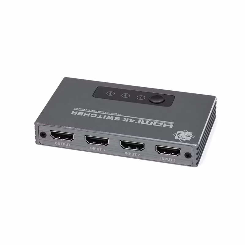 Selector HDMI 3x1 4K Delcom DSWI003___01 Delcom DSWI | Selector HDMI × K con Control Remoto