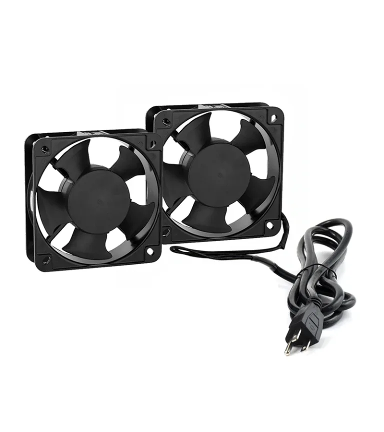 Set de 2 Ventiladores para Gabinete - Toten SA.33322.0201 Kit 2 ventiladores para gabinete de pared