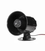 Sirena de 12V 45W, Sirena de 45W con 06 Tonos, Bocina de Seguridad para Exteriores, Alarma para Exterior, Sistema de Protección para el Hogar Opalux OP-2040