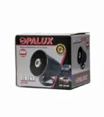 Sirena de 12V 45W, Sirena de 45W con 06 Tonos, Bocina de Seguridad para Exteriores, Alarma para Exterior, Sistema de Protección para el Hogar Opalux OP-2040