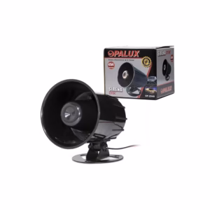 Sirena Electrónica De 12v 45w Opalux Op 2040_____ Sirena Electrónica de V Opalux OP | W de Potencia y Tonos para Alertas Potentes