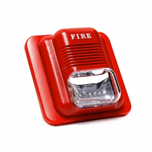Sirena con Flash 12V/24V DC - Opalux GL-14N, Estrobo con Alarma Sonora