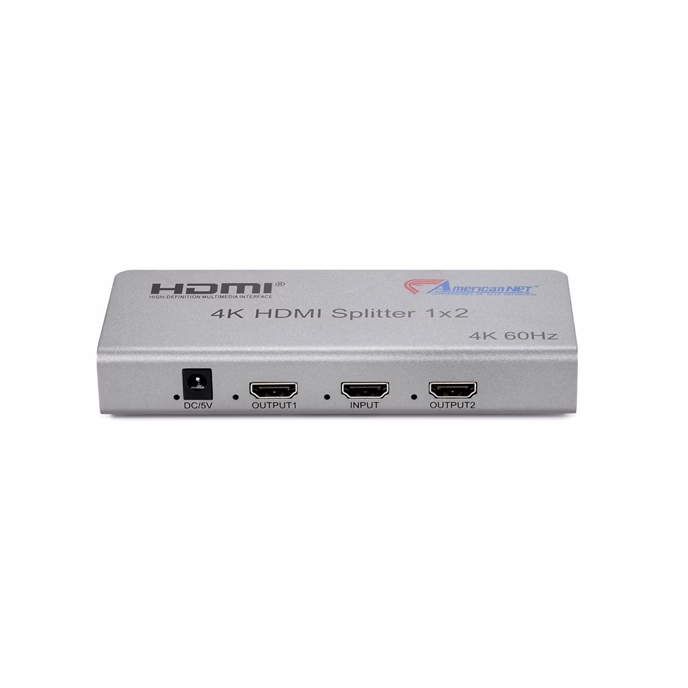 Splitter HDMI x K v American NET GP SV K Splitter HDMI  Entrada con  Salidas K Ultra HD p versión  American NET GP SV K Multiplexor HDMI de  Entrada con  Salidas K p Compatible con Full HD Divisor HDMI x 