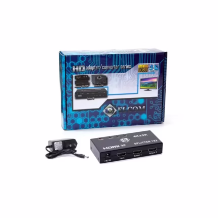 Splitter HDMI 1x2 4K y Full HD 1080p Delcom DSPL001 Splitter HDMI 1x2 DELCOM Full HD 1080p Soporte 4K | DSPL001, Splitter HDMI 1 entrada 2 Salidas 4K y Full HD 1080p, Divisor de Video y Audio HDMI 1 entrada 2 Salidas 4K / Full HD 11080p