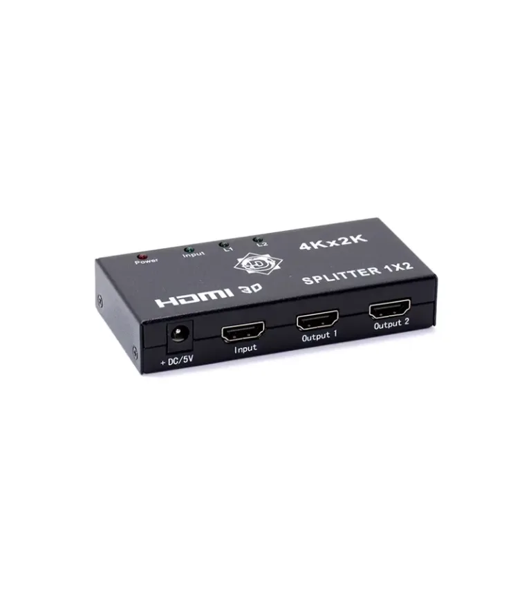 Splitter HDMI 1x2 4K y Full HD 1080p Delcom DSPL001