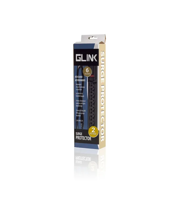 Supresor de Pico con cable de 2mt - Glink TM-PS401-2M