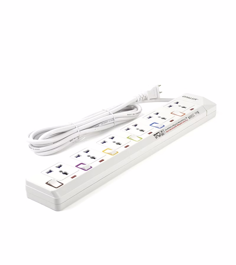 Regleta Eléctrica con Toma Independiente OPALUX OP E Extensión Eléctrica con Protección para niños Opalux OP E