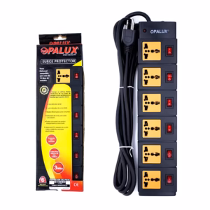 Supresor de Picos Opalux  B con  Switches Independientes Controla y Protege tus Equipos como Nunca Antes