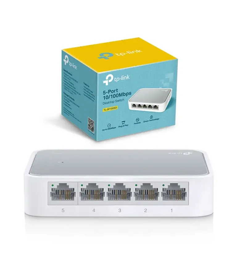 TL-SF1005D Switch de Red con 5 puertos a 10/100 Mbps TP-LINK