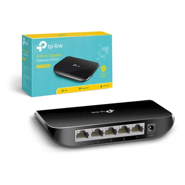 TL-SG1005D Switch Gigabit de 5 Puertos Económico TP-Link