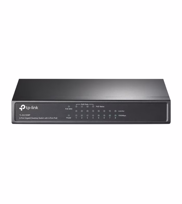 TL SGP Switch PoE de  Puertos Gigabit con  Puertos PoE TP Link