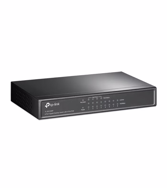 TL SGP Switch PoE de  Puertos Gigabit con  Puertos PoE TP Link