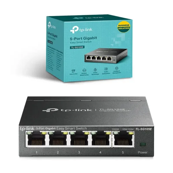 TL-SG105E Switch Gigabit de 5 Puertos Easy Smart TP-Link