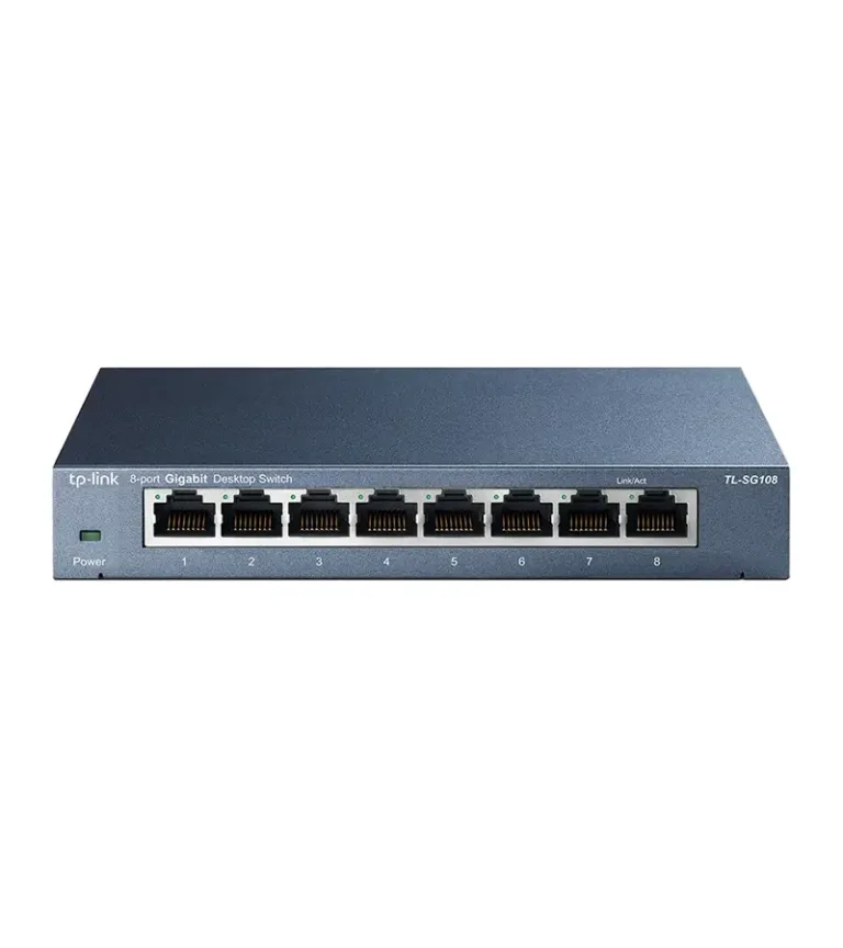 TL-SG108 Switch Gigabit de 8 puertos a 10/100/1000 Mbps TP-Link