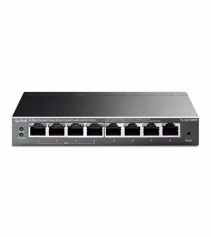 TL SGPE Switch Gigabit de  Puertos con  puntos PoE TP Link