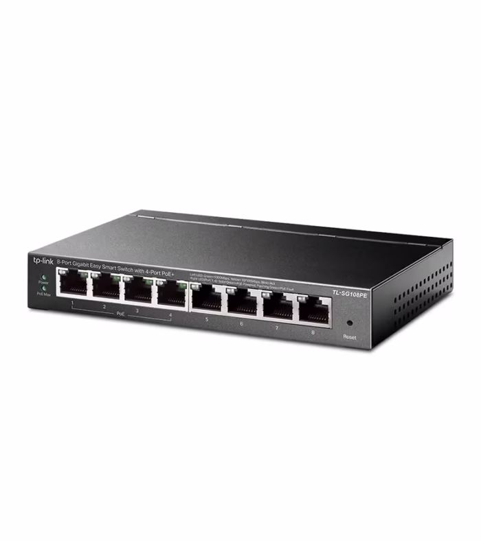 TL SGPE Switch Gigabit de  Puertos con  puntos PoE TP Link