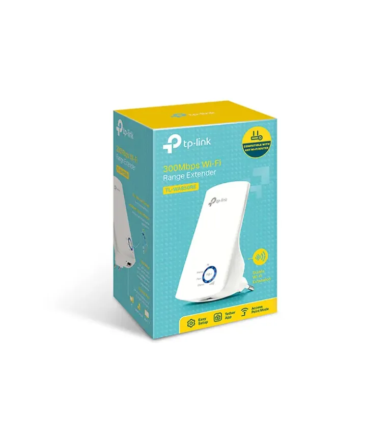 TL-WA850re Repetidor Inalámbrico a 300Mbps TP-Link - Range Extender de 2.4ghz, Repetidor WIFI de 2.4Ghz a 300mbps