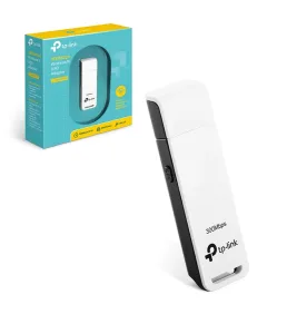 TL-WN821N Adaptador USB WiFi de 300Mbps N300, Adaptador Inalámbrico USB 2.0 de 300mbps