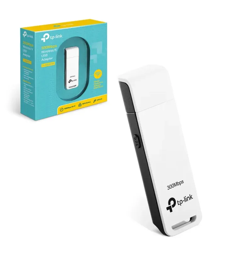 TL-WN821N Adaptador USB WiFi de 300Mbps N300, Adaptador Inalámbrico USB 2.0 de 300mbps