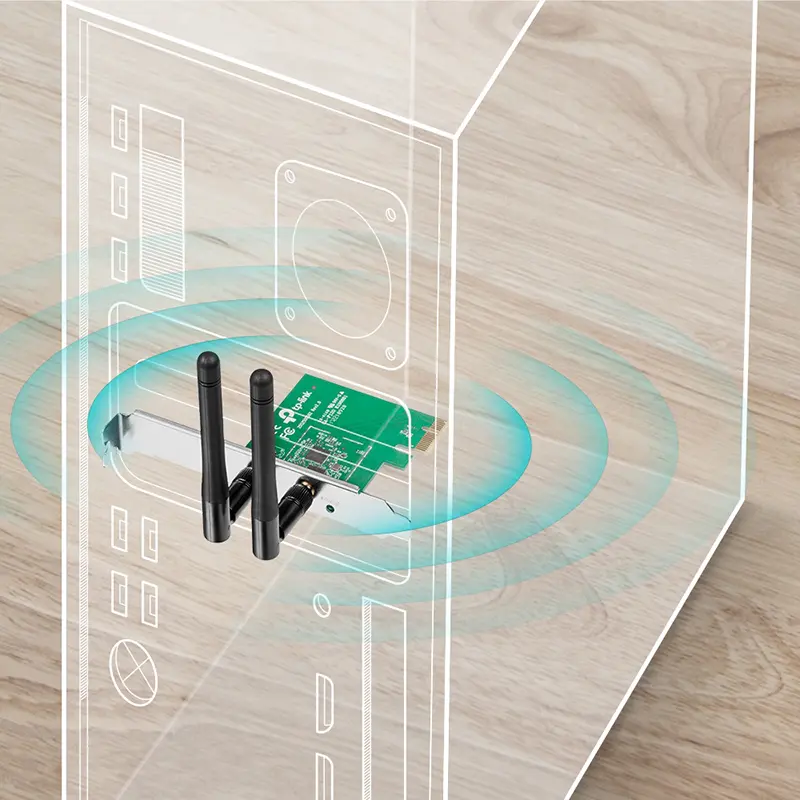 TL-WN881ND Tarjeta PCI Express WiFi N300 de 300Mbps TP-Link