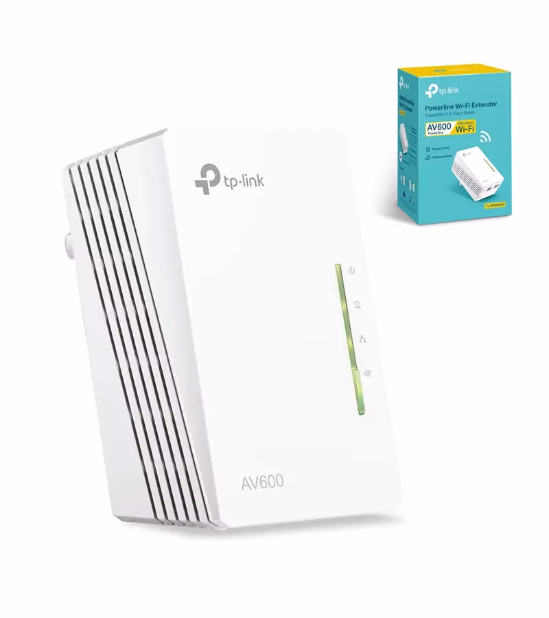 TL WPA4220 Extensor Powerline WiFi AV600 300Mbps TP Link PLC Unitario HD Multimedia PERU SAC TL WPA Extensor Powerline WiFi AV a Mbps TP Link PLC Unitario