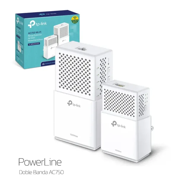 TL-WPA7510kit | Extensor Powerline Gigabit AV1000 | TP-Link