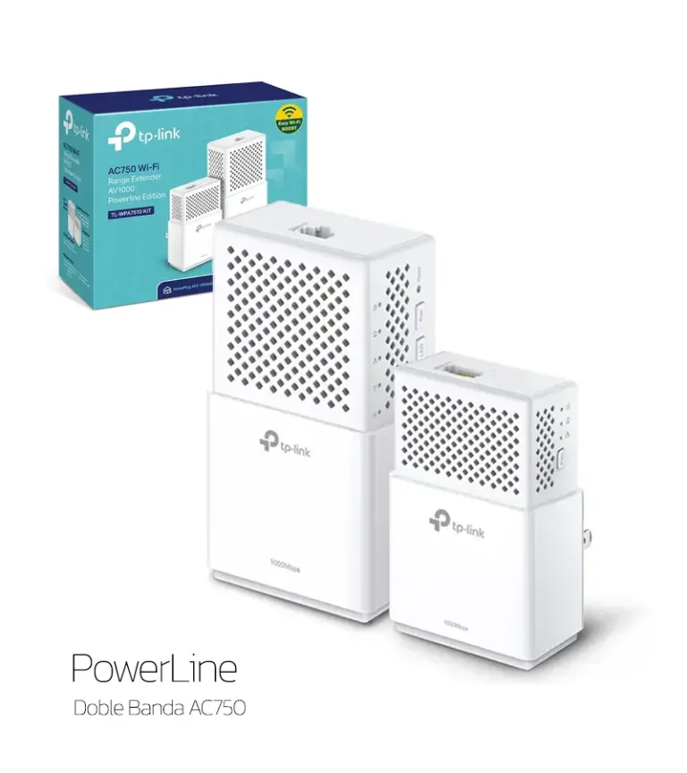 TL-WPA7510kit | Extensor Powerline Gigabit AV1000 | TP-Link